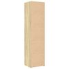 vidaXL Kaappi Sonoma-tammi 45x42,5x185 cm tekninen puu