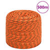 vidaXL Venek&ouml;ysi oranssi 10 mm 500 m polypropeeni
