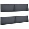 vidaXL Pato 4 kpl 100 x 12 x 30 cm Ter&auml;s Antrasiitti