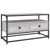 vidaXL TV-taso harmaa Sonoma 80x35x45 cm tekninen puu