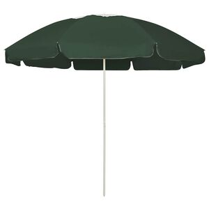 vidaXL Rantavarjo vihre&auml; 240 cm