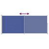vidaXL Sis&auml;&auml;nvedett&auml;v&auml; terassin sivumarkiisi 200x500 cm sininen