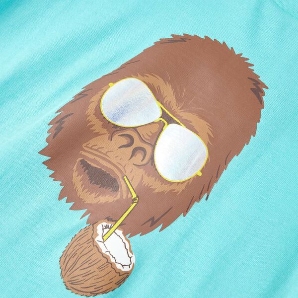 Lasten lyhythihainen T-paita Vedenvihre&auml; 116