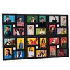vidaXL Kollaasi valokuvakehys 24x(13x18 cm) kuville musta MDF