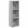 vidaXL Kylpyhuoneen sein&auml;kaappi Harmaa Sonoma 20 x 16 x 62,5 cm