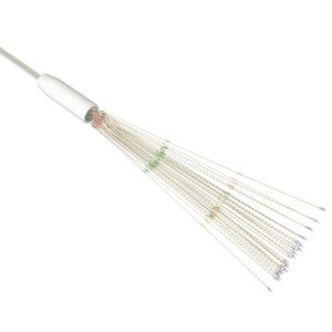 vidaXL Joulun ilotulitusulkovalo moniv&auml;rinen 20 cm 140 LED-valoa
