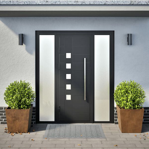 vidaXL Istutuskoneet 2 kpl 50x50x50 cm säänkestävä teräs