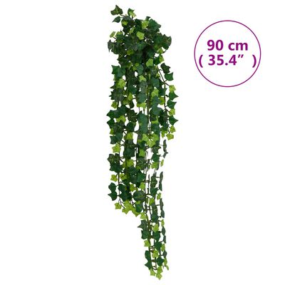 vidaXL Tekoköynnöskasvit 12 kpl 339 oksaa 90 cm vihreä