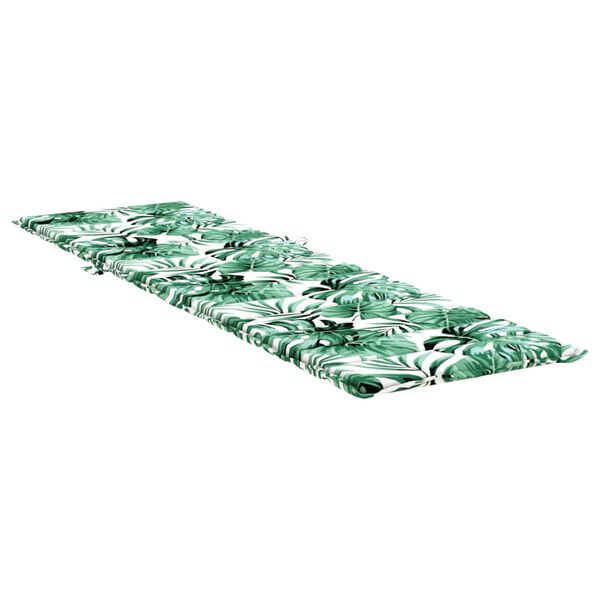 vidaXL Aurinkotuolin tyyny lehtikuvio Oxford kangas