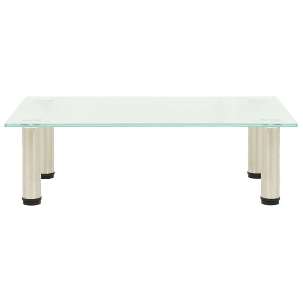 vidaXL TV-taso himmeä 60x35x17 cm karkaistu lasi