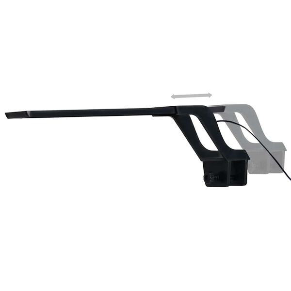 vidaXL Akvaarion LED-valo kiinnittimill&auml; 35-55 cm sininen ja valkoinen