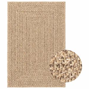vidaXL Matto ZIZUR 120x170 cm juuttityyli sis&auml;- ja ulkok&auml;ytt&ouml;&ouml;n