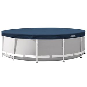INTEX Uima-altaan kansi INTEX &Oslash;366 x 20 cm Py&ouml;re&auml; PVC ja PET