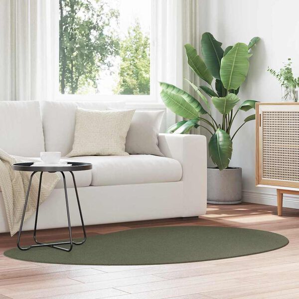 vidaXL Alue matot HUARTE Mets&auml;nvihre&auml; 120 x 170 cm Polyesteri