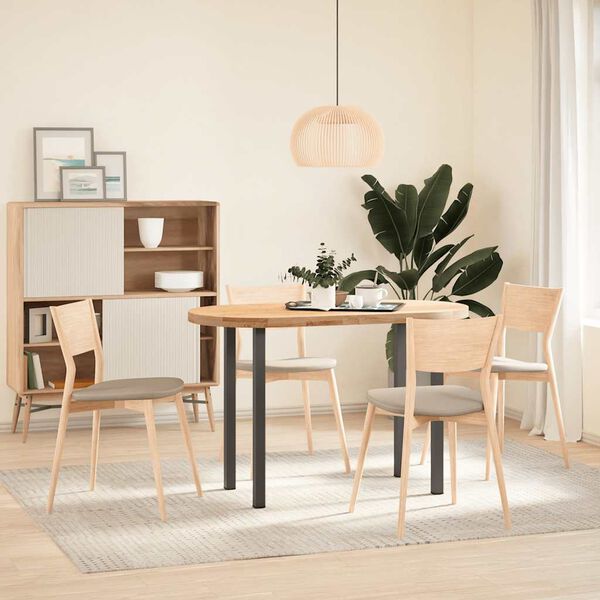 vidaXL Konsolipöydän jalat 4 kpl antrasiitti 72-74 cm teräs