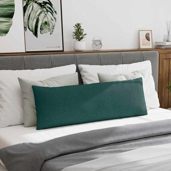 vidaXL Sohvatyynyt 2 pcs Tummanvihre&auml; 120 x 40 cm kangas