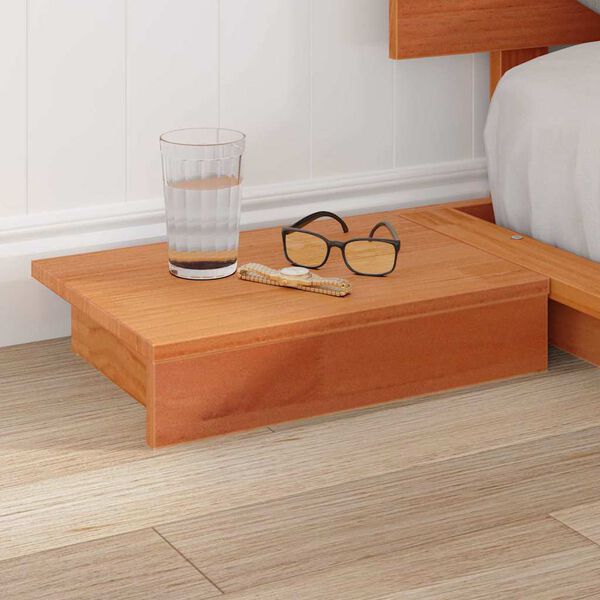 vidaXL S&auml;ngyn runko Ruskea 140 x 190 cm Puu