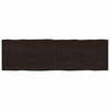 vidaXLPöytälevy ruskea 200x60x(2-4)cm käsitelty täystammi elävä reuna