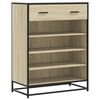 vidaXL Kenk&auml;kaappi Sonoma-tammi 75x38x97,5 cm tekninen puu