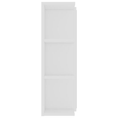 vidaXL Kylpyhuoneen peilikaappi valkoinen 80x20,5x64 cm lastulevy