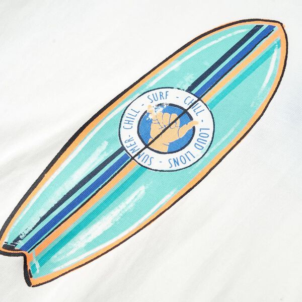 Lasten lyhythihainen T-paita ecru 92