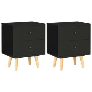 vidaXL Y&ouml;p&ouml;yd&auml;t 2 kpl musta 40x30x50 cm t&auml;ysi m&auml;nty