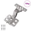 vidaXL Sarana 254 kpl Nikkeli 85 x 52,5 x 9,5 mm Rauta