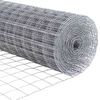 vidaXL Euroaita 0,6 x 25 m PVC-pintainen rauta