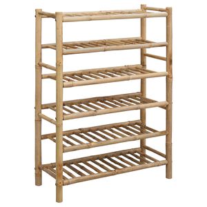 vidaXL Kenk&auml;teline 68 x 28 x 96 cm Bambu Luonnollinen
