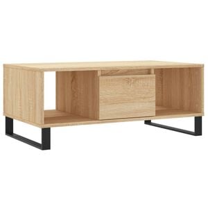 vidaXL Sohvap&ouml;yt&auml; Sonoma-tammi 90x50x36,5 cm tekninen puu