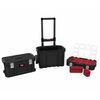 427267 Keter Tool Storage Box with "Connect Trolley and Rolling Systems" Black