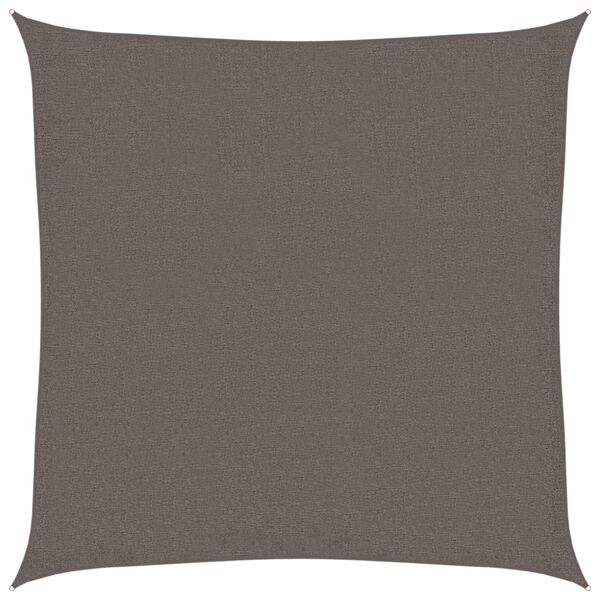 vidaXL Aurinkopurje 160 g/m² antrasiitti 3x3 m HDPE