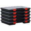 vidaXL Lajittelulaatikot 5 kpl 40x30x5 cm polypropeeni
