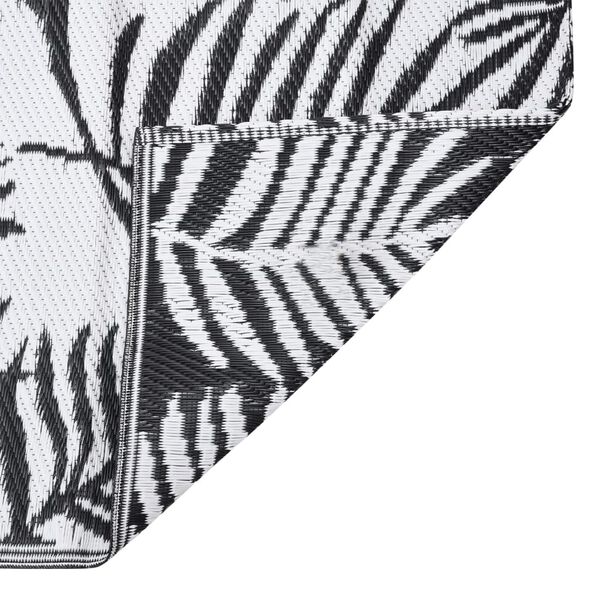 vidaXL Ulkomatto ARAKIL musta 80x250 cm PP