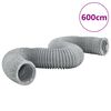 vidaXL Ilmanpoistokanava PVC 6 m &Oslash;20 cm