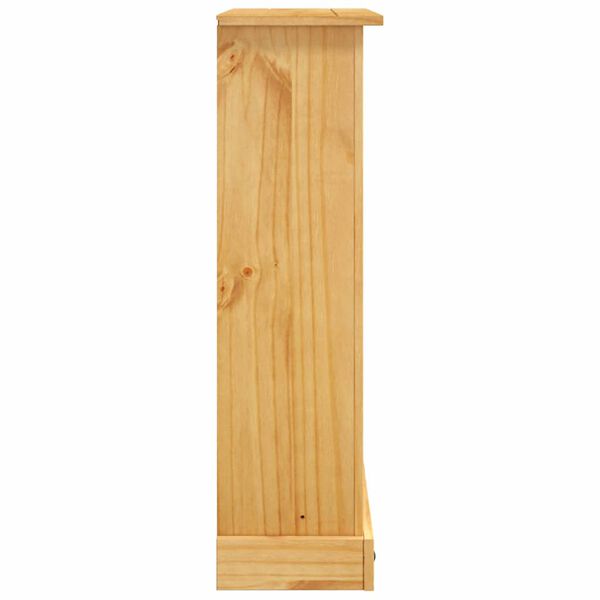 vidaXL Kirjahylly 3-tasoa Meksikon m&auml;nty Corona Range 80x29x100 cm