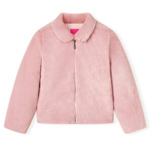 Lasten takki tekoturkis pinkki 92