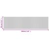 vidaXL Matto suorakaide harmaa 80x300 cm bambu