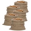 vidaXL Juuttis&auml;kit 5 kpl 100x110 cm 100% Juutti 340 gsm