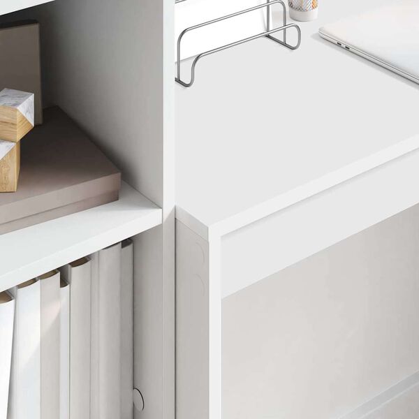 vidaXL P&ouml;yt&auml; laatikon kanssa 2 pcs Valkoinen