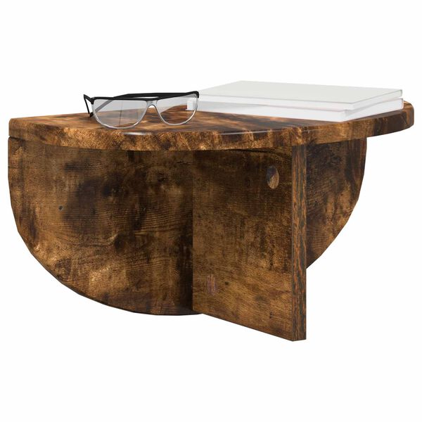 vidaXL Sein&auml;hylly Savup&auml;hkin&auml; 38 x 19 x 19 cm Tekninen puu