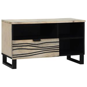 vidaXL TV-yksik&ouml;t 80 x 33 x 46 cm Valkoinen Tekninen puu