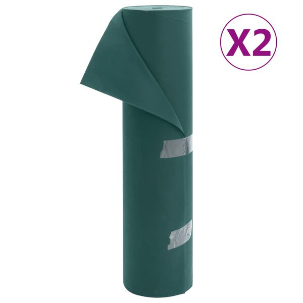 vidaXL Kasvien suojakangas 2 rullaa 70 g/m² 50x1,6 m