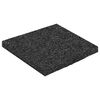 vidaXL Kumirouhepatiop&auml;&auml;llyste Musta 9 x 9 x 0,6 cm Kumi