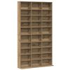 vidaXL CD-kaappi Artisan tammi 101 x 23 x 177,5 cm Tekninen puu