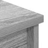 vidaXL Kaappi harmaa Sonoma 37,5x35x180 cm tekninen puu