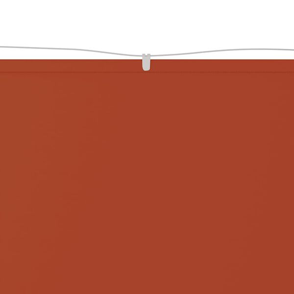 vidaXL Pystymarkiisi terrakotta 100x1200 cm Oxford kangas