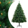 vidaXL Tekojoulukuusi saranoilla ja jalustalla 150 cm