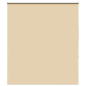 vidaXL Rullaverho Blackout Beige 140x130 cm Kankaan leveys 136,6 cm