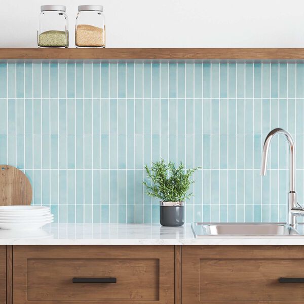 vidaXL Suorakulmainen laatta 10 pcs Harmaa vihre&auml; 29 x 23 x 0,08 cm